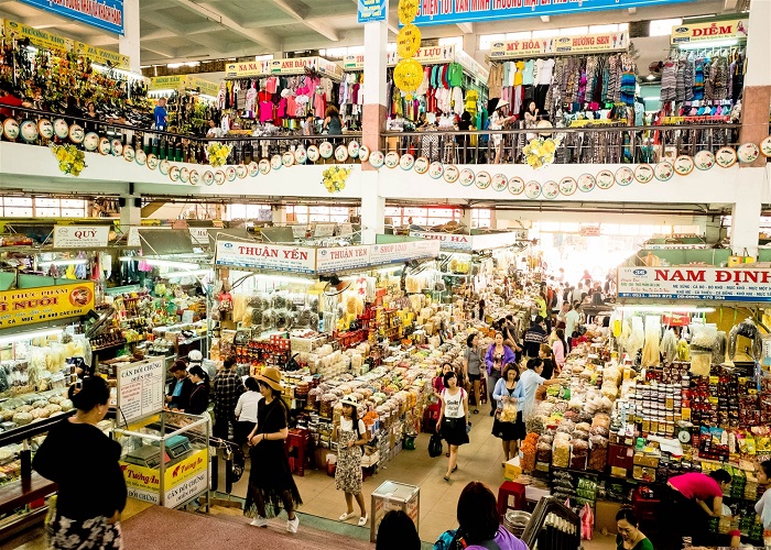 Một góc chợ Hàn
