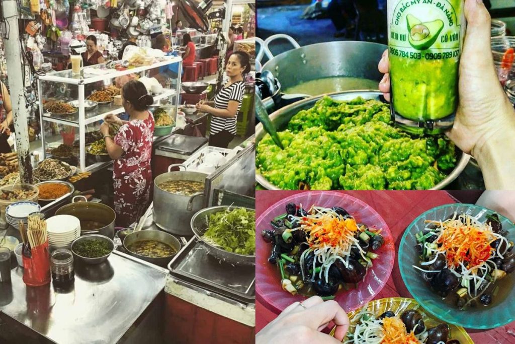 Kem bơ co Vân và ốc cô Luyện